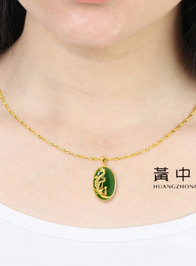 挂坠绳项链绳手工编织金色