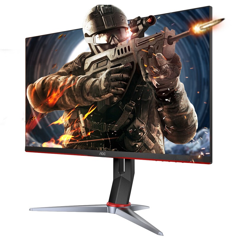 AOC 24英寸24G2Z 1K 240Hz IPS广色域HDR Mode技术游戏电竞显示器-图1