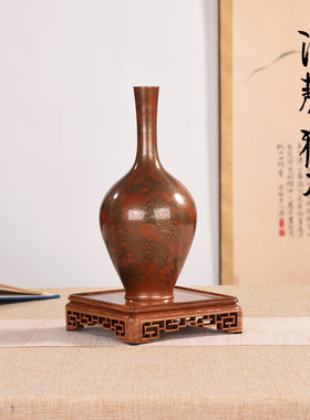 中式实木古典摆件底座
