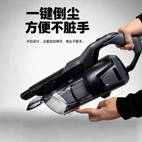 无线车载吸尘器家用锂电大吸力功率强力手持式小型车用清洁吸尘机 - 图2
