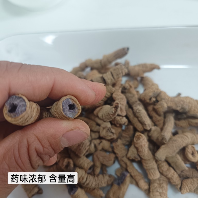 正宗巴戟天中药材纯野生即食蒸制盐制熟巴戟天滋补煲汤泡酒料 - 图0