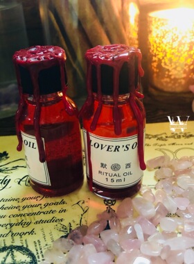 中世纪 Lover's oil 手作草本水晶天然香薰精油