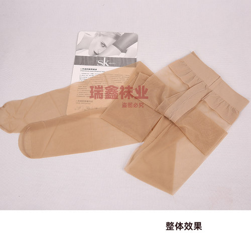 正品SK性感T档全透明连裤袜子丝袜超薄10D无痕脚尖透明防勾丝8958 - 图1