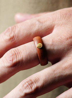 龙虎山直发雷击木紫薇扳指