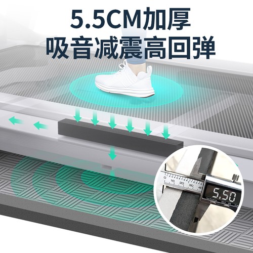 跑步机隔音减震防震静音消音防滑加厚家用健身器材器械室内运动垫 - 图1