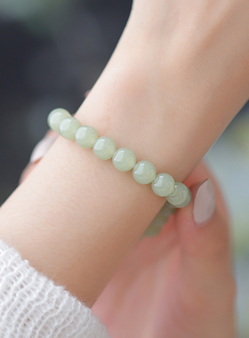 仿和田玉手链女生夏小众设计手饰