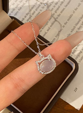 可爱小猫项链女配饰精致百搭颈链