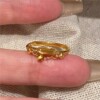 Golden fish ring for women 2026 new style exquisite temperament