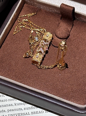 金色魔法棒权杖项链女2026新爆款