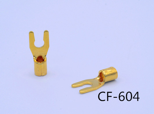 CM audio紫铜镀铑镀金  音响专线接地线 火零线 线耳  变压器端子 - 图2