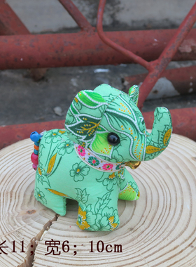 泰国布艺小象玩偶摆件