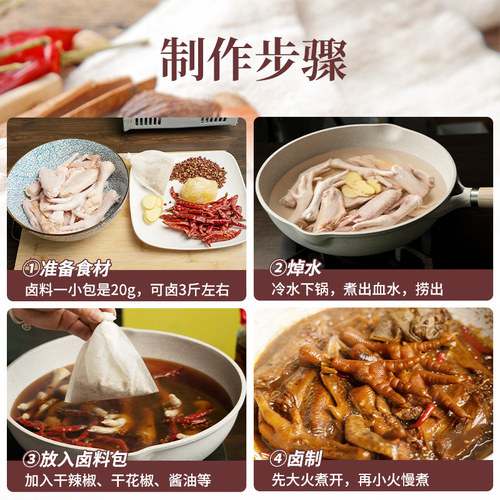 四川特产卤味调料秘制包五香麻辣卤料包万能卤肉料包 - 图2