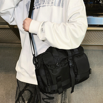 Men Skew Satchel Day series fashion Chauding overalls Shoulder Bag Street Individuality Mens Bag Satchel Handbag Mens Wave