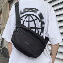 Tide Cards Skew Satchel mens fashion chest bags ins Chains 100 hitch minimalist Backpack Mens Single Shoulder Bag Individuality Little Satchel