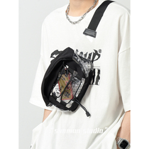 Chest Bag Mans Damp Bag 100 hitch Damp Satchel Satchel Men Small Backpack Personality Tide Cool Purse Sport Satchel