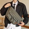 Fashion brand tooling chest bag functional sports crossbody bag