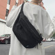 Crossbody bag men's simple chest bag trendy shoulder bag
