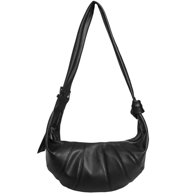 高级感饺子包2025新款休闲斜挎包男女小众可颂牛角包通勤单肩男包,淘宝优惠券,粉丝福利购,淘宝优惠卷