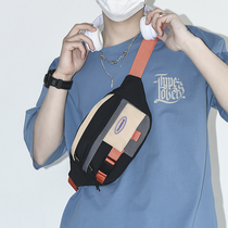 Chest Bag Mens Day Department Leisure Skew Satchel Boomer Boys Bag Single Shoulder Bag Ins Tide Sports Satchel Students 100 Hitch Pack