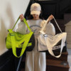 Large capacity travel bag, wet and dry separation gym bag