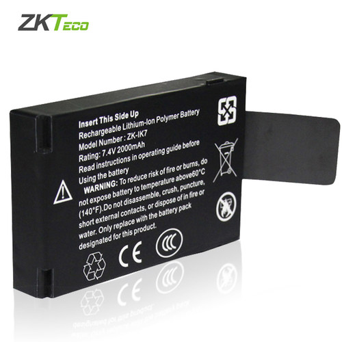 ZKTeco/熵基科技股份有限公司iface702/302/301/701 人脸考勤机7.4v后备锂电池 - 图0