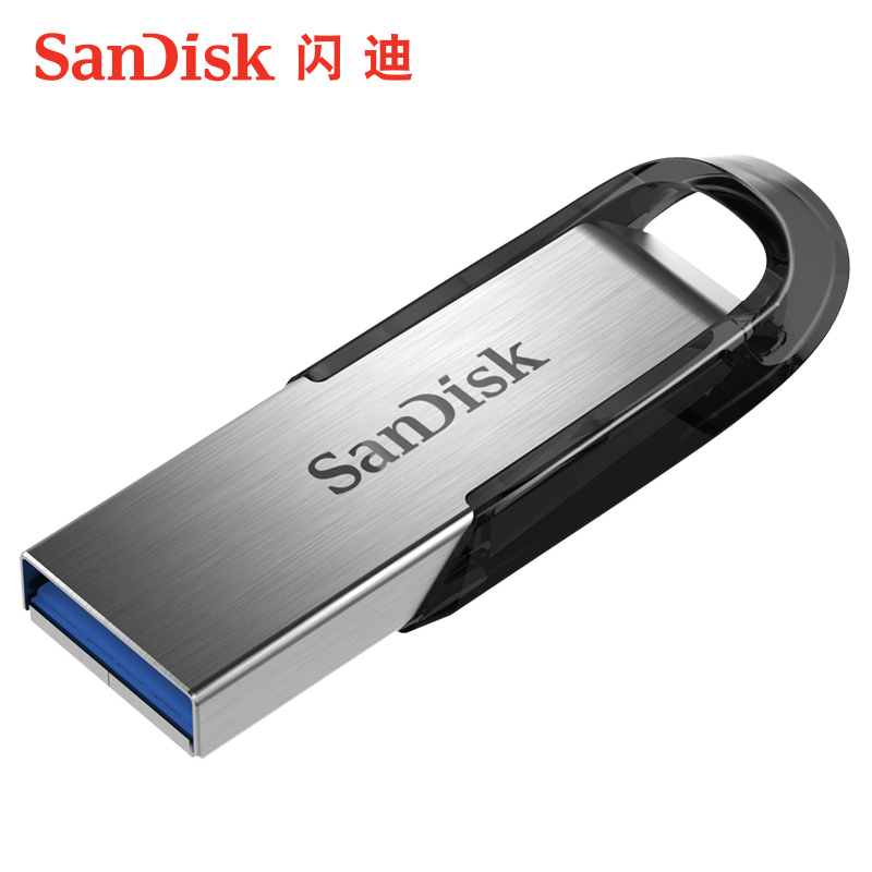 SanDisk闪迪U盘512G官方刻字正版电视U盘usb3.0定制优盘CZ73酷铄 - 图0