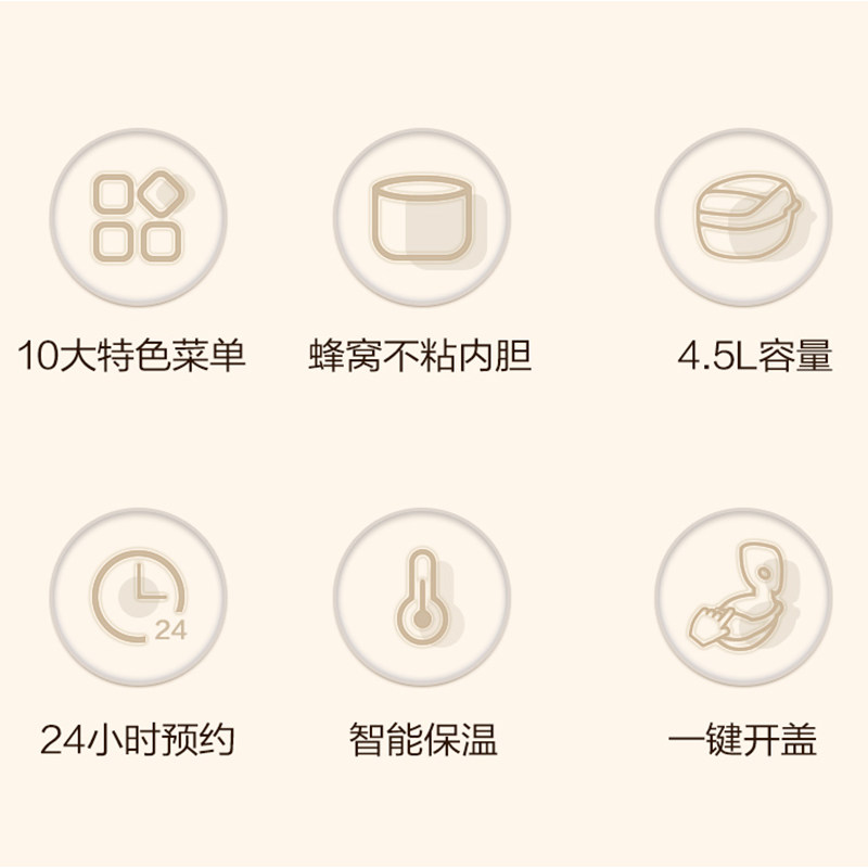galanz /格兰仕f5家用4.5 l电饭煲 格兰仕电饭煲