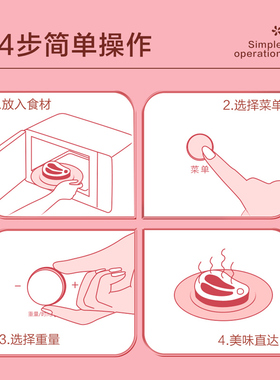 格兰仕复古智能微波炉