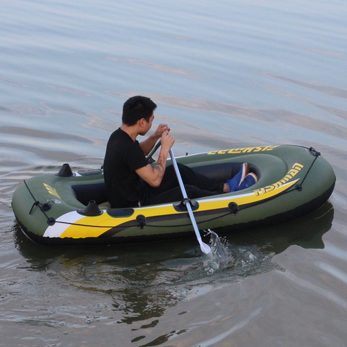 Jilong Zray модернизировал утолщенную тройку сетевой лодки с двойным кораблем кожаный каяк -рыбацкий лод