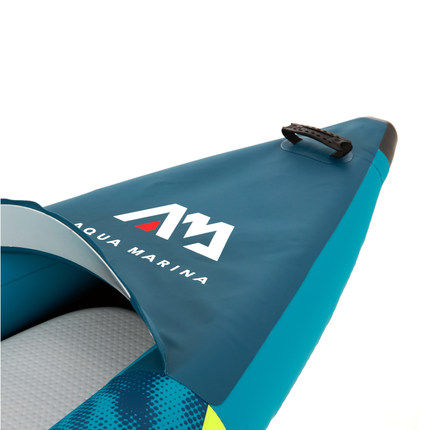 AquaMarina/乐划STEAM湍流号新款K2皮划艇单人充气船独木舟漂流艇 - 图0