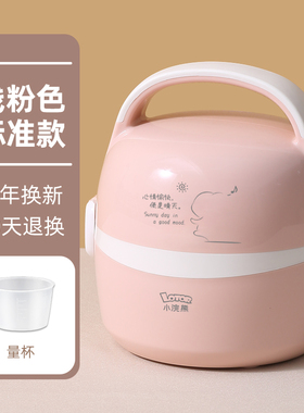 小浣熊电蒸锅小蒸锅迷你皖熊家用多功能便携式多层304不锈钢插电