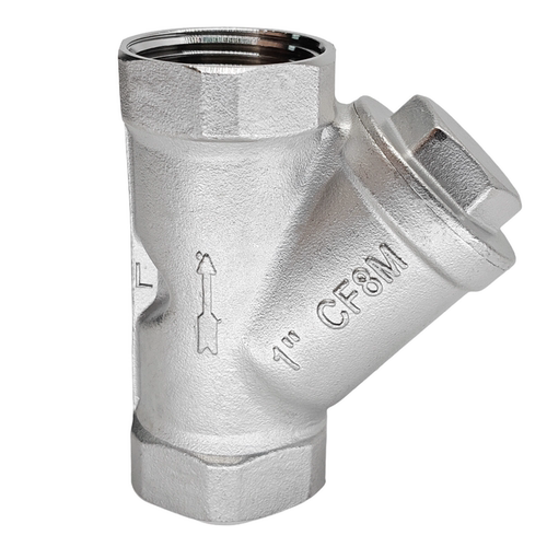 GL11W-16P 201/304 不锈钢丝口Y型过滤器 螺纹过滤器4分6分1寸 - 图0