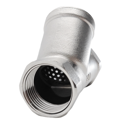 GL11W-16P 201/304 不锈钢丝口Y型过滤器 螺纹过滤器4分6分1寸 - 图1