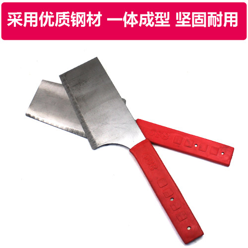 65锰钢砖刀泥刀瓦刀建筑工具泥工砌墙工具灰刀抹子单双面砌砖刀 - 图2