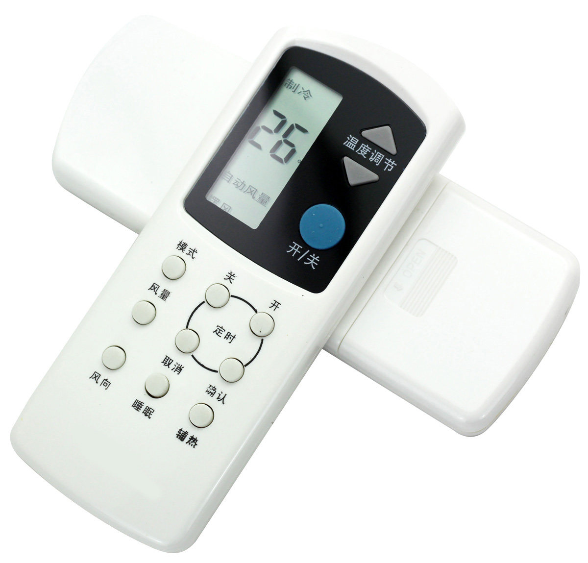 适用rowa 乐华空调遥控器 rw-01 rw-11 kt-lh1 lh-01 同外形通用 单冷