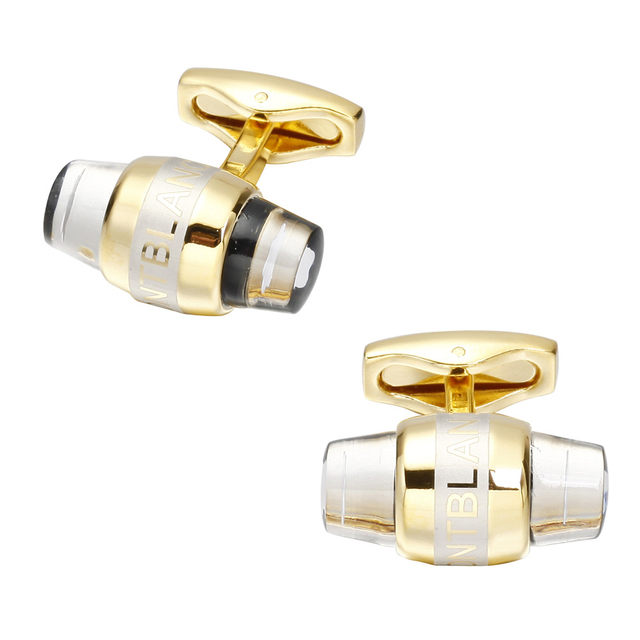 French men's luxury gold high quality shirt cufflinks