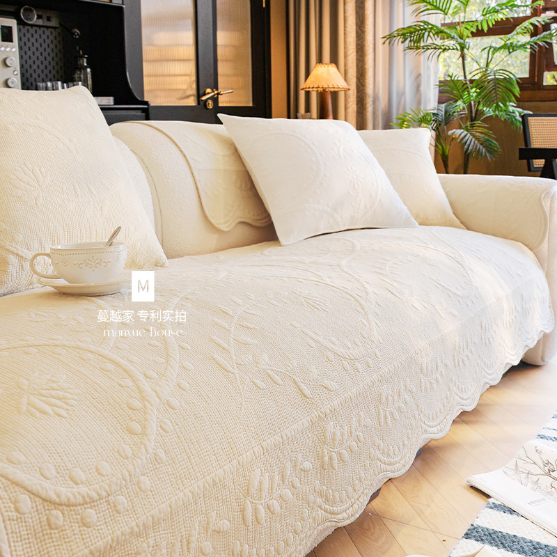 M.life南枝与叶北欧复古水洗全棉沙发垫坐垫纯棉靠背巾沙发套罩巾,淘宝优惠券,粉丝福利购,淘宝优惠卷
