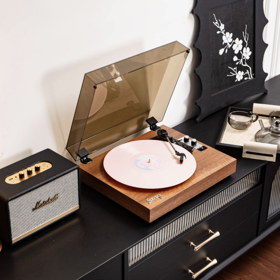 黑胶唱片机复古留声机氛围感音响蓝牙音箱一体式客厅欧式高端礼物,淘宝优惠券,粉丝福利购,淘宝优惠卷