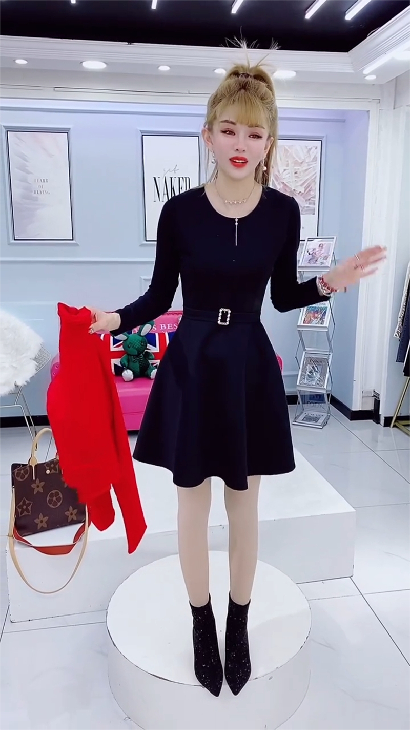 网红2022秋季新款设计感气质减龄小西装外套高腰连衣裙时尚套装女,淘宝优惠券,粉丝福利购,淘宝优惠卷