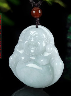 天亿隆男女翡翠观音佛公吊坠