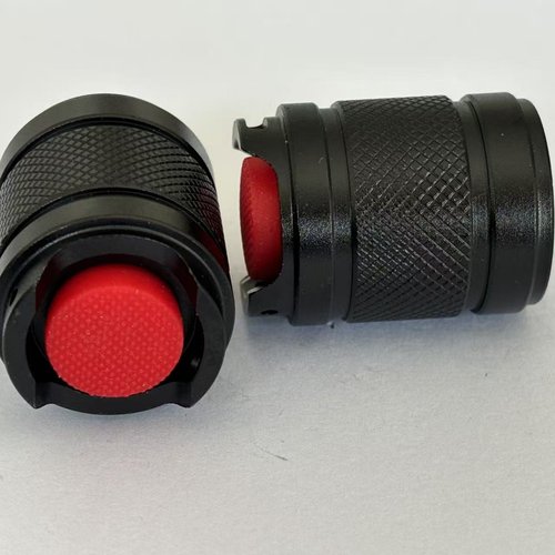 SupFire神火强光手电筒L6后尾盖C8原装配件led电源开关m2尾座一体 - 图1