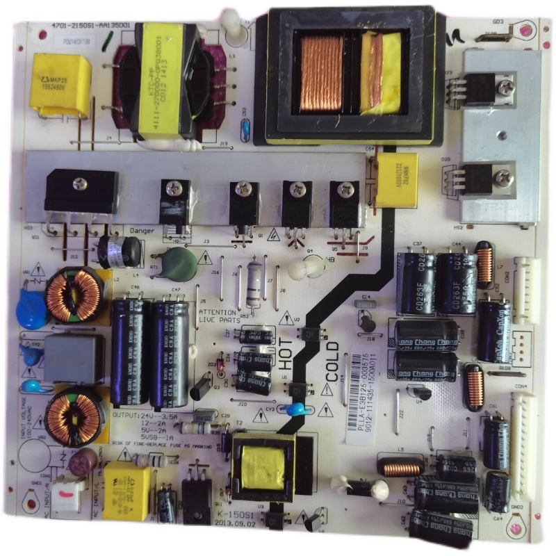 原装海尔统帅LE42KNH6电源板K-150S1 4701-2150S1-AA135D0飞利浦-图3