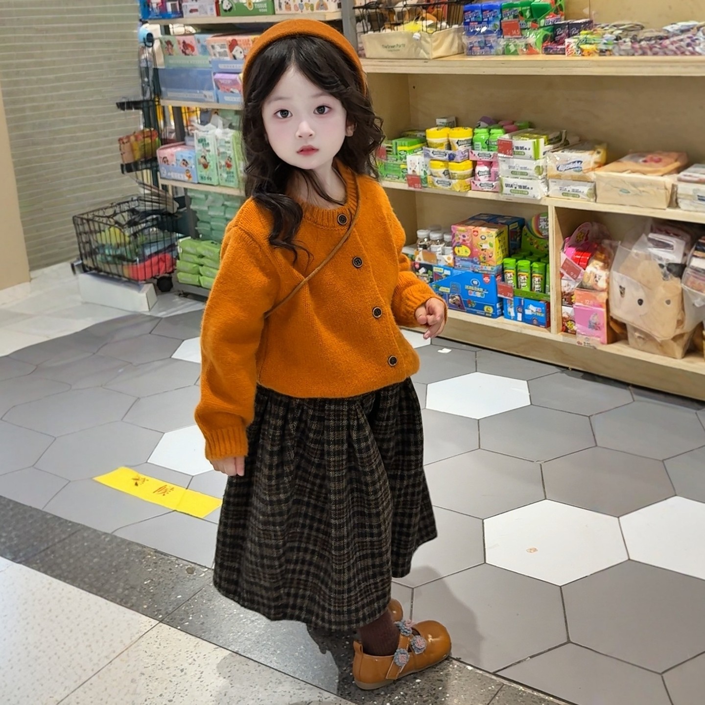 女童巨好看毛衣开衫套装26春季新款儿童洋气外套女宝宝显白阔腿裤,淘宝优惠券,粉丝福利购,淘宝优惠卷