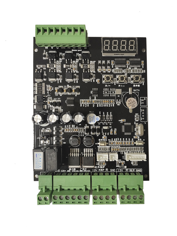 广告玻璃门配件电动门控制器主板无刷电机线路板小区门禁维修配件-图3