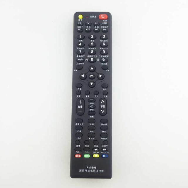 Suitable for Changhong TCL Konka Skyworth Sharp Suitable for Hisense Haier Samsung Panasonic Sanyo Universal TV remote control