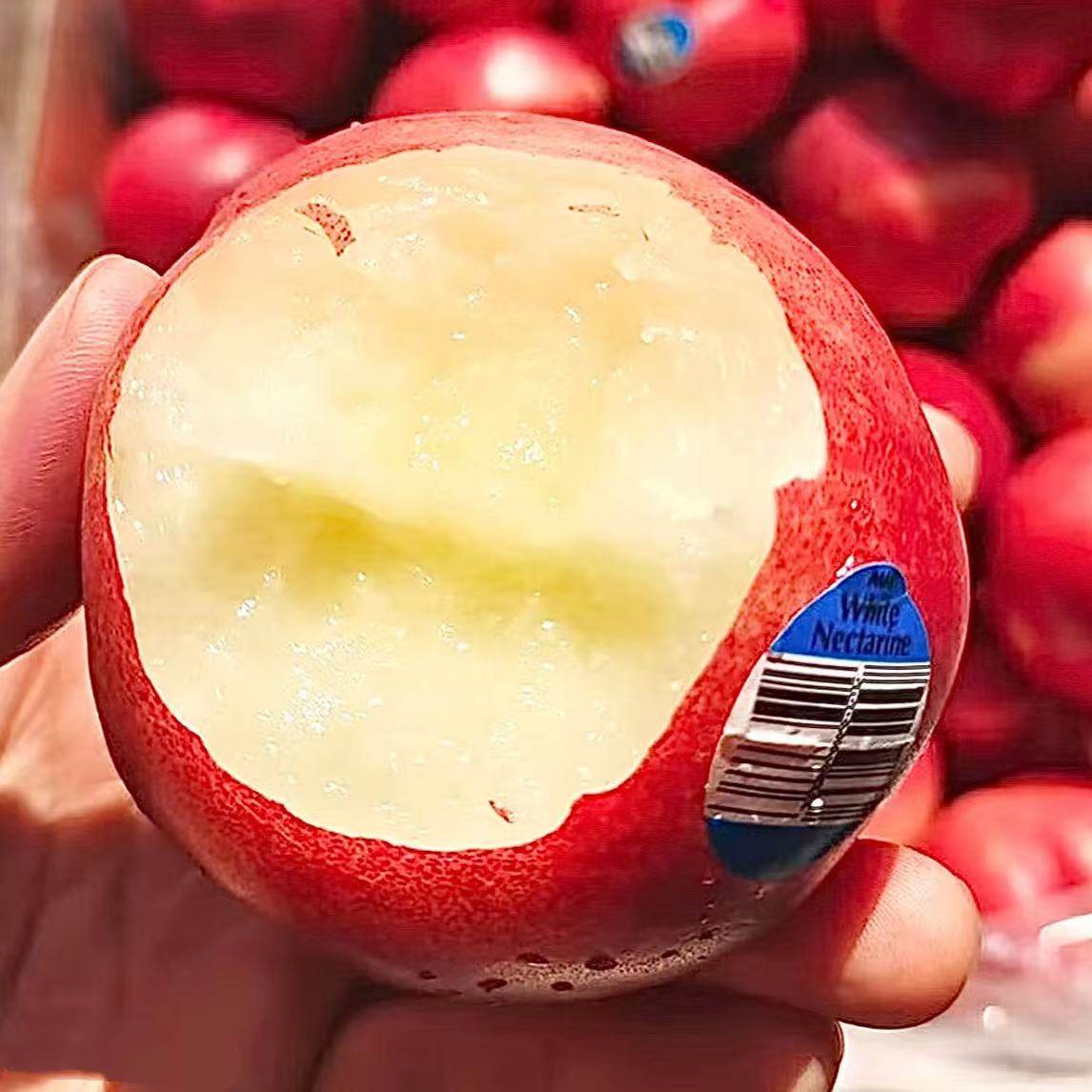 澳洲进口白油桃新鲜时令冬季水果黄肉桃子孕妇脆甜多汁顺丰,淘宝优惠券,粉丝福利购,淘宝优惠卷