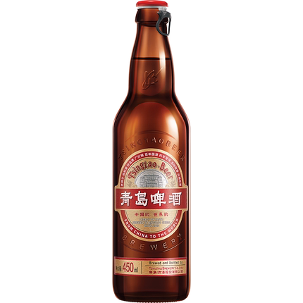 【肖战同款】青岛啤酒国潮瓶45