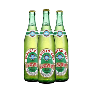 【到手79】老青岛啤酒12度640ml*6瓶