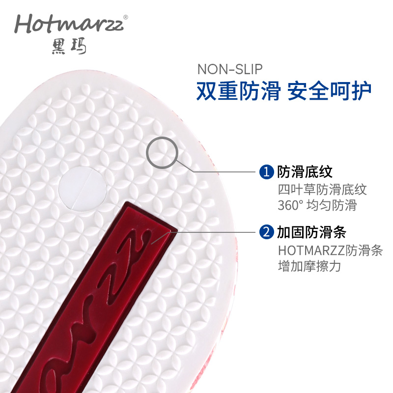 hotmarzz/黑玛拖鞋外穿夏季女人字拖鞋女防滑夹脚2023年新款凉拖 - 图1