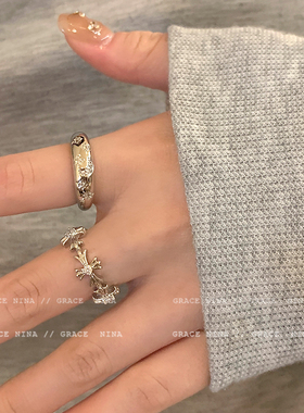 锆石圈圈耳环女2026新款爆款高级感轻奢小众气质素圈耳饰耳圈耳扣